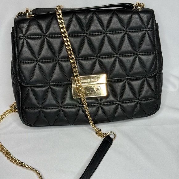 Michael Kors Sloan Quilted Handbag - Picture 1 of 9